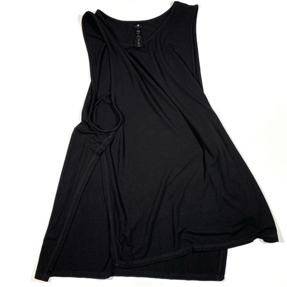 YOGALICIOUS SIDE SLIT MUSCLE TANK WOMEN'S SIZE SMALL